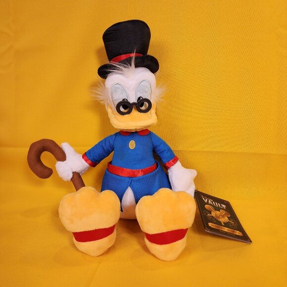 Disney Vault Scrooge McDuck Plush Duck Tales Stuffed Animal Toy 15" - Picture 3 of 7